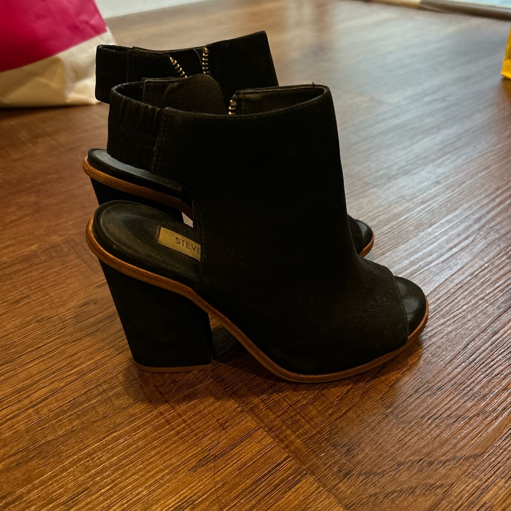 Steve Madden Ankle Peep Toe Boots